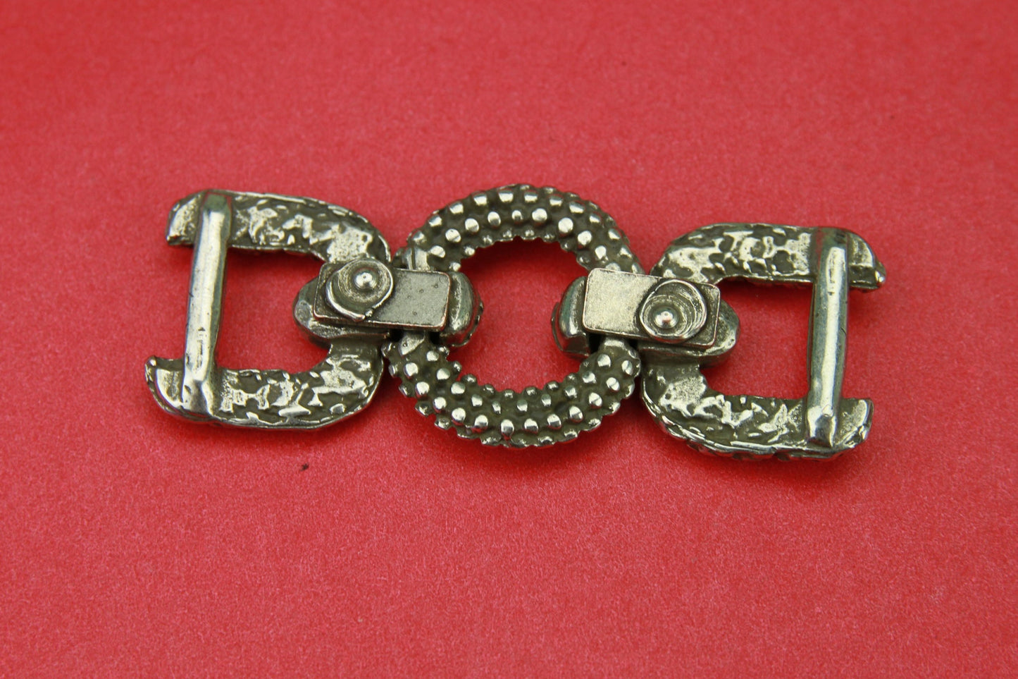 C0113>> MADE in EUROPE zamak connector, 10mm cord connector, flat 10mm leather cord chain connector Qty 1