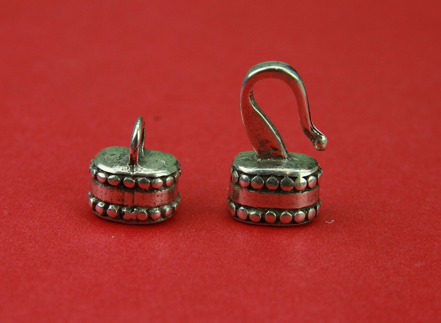 LC0006>>MADE in EUROPE zamak hook clasp, licorice cord hook clasp, licorice cord hook clasp (6767) qty1
