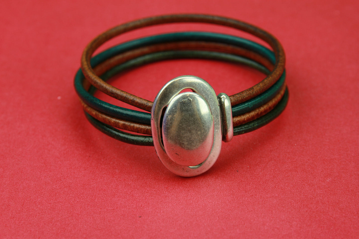 FC0292>> MADE in EUROPE zamak button clasp, 10mm flat cord clasp, two parts button clasp (6926) Qty1