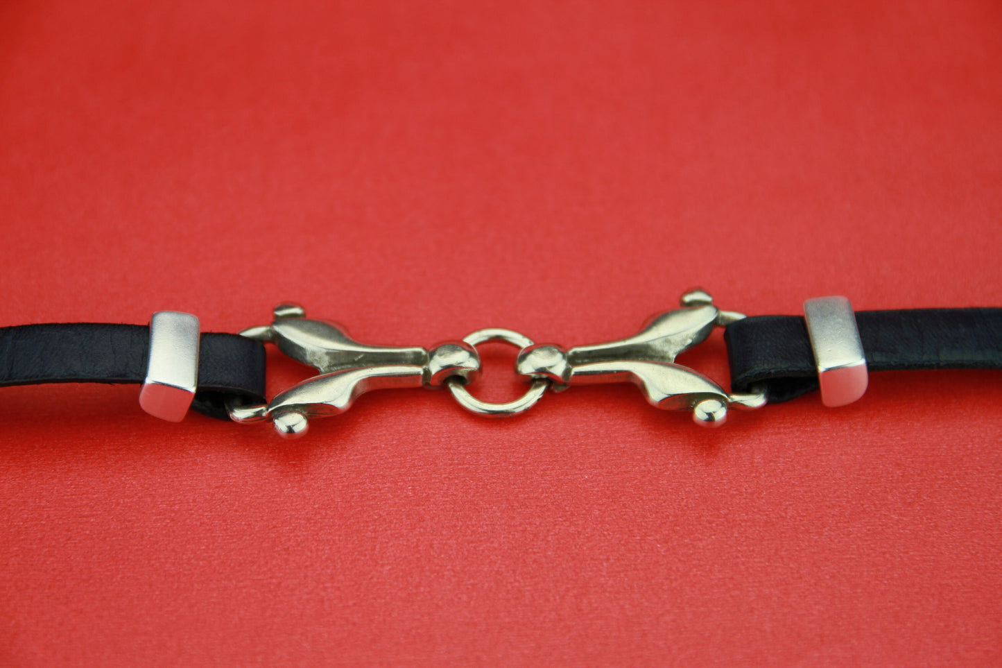 C0111>>MADE in EUROPE zamak connector, 10mm cord connector, flat 10mm leather cord connector Qty 1