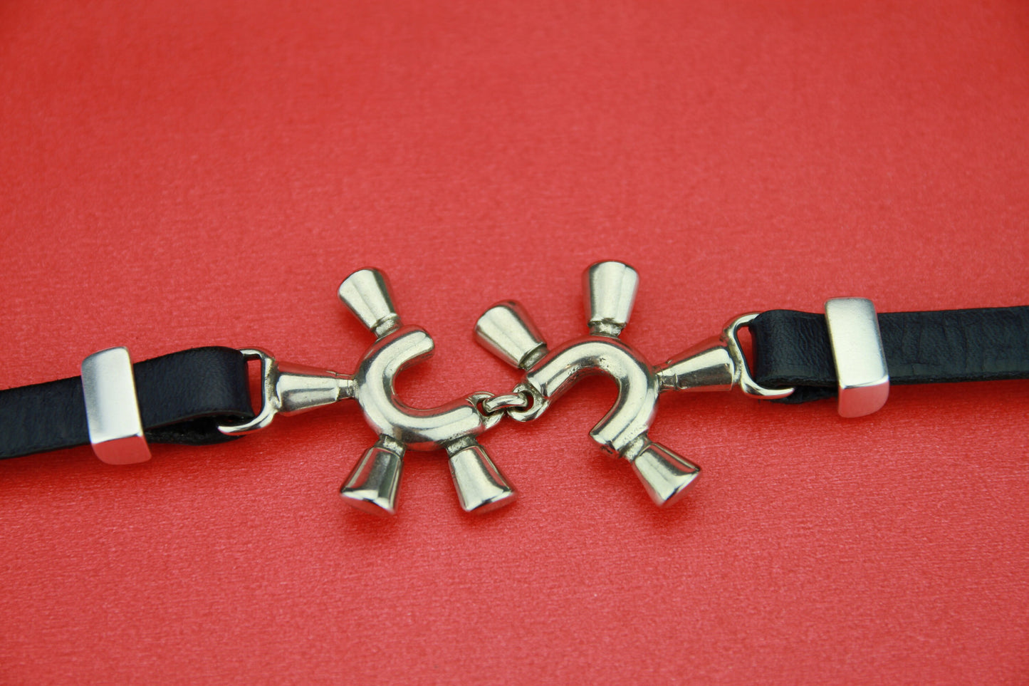 C0110>>MADE in EUROPE zamak connector, flat cord connector, Qty 1
