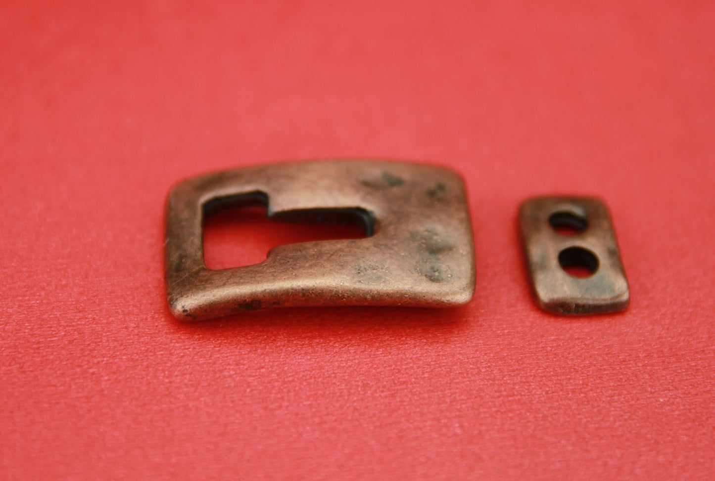 FC0285>>MADE in EUROPE zamak toggle clasp, rectangular toggle clasp , multistrand toggle clasp (6236/6231) Qty1set