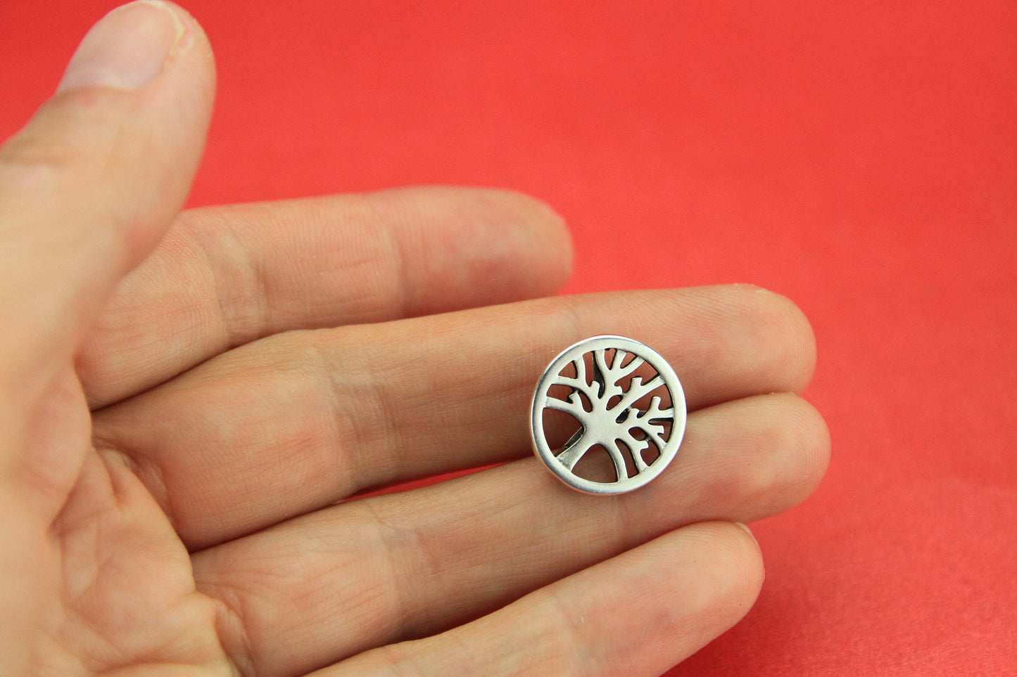 FS0029>> MADE IN EUROPE 2 zamak life tree sliders, flat cord zamak slider,10mm flat cord life tree slider  Qty2