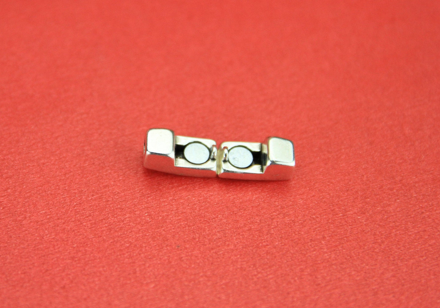 FC0294>>MADE in EUROPE zamak flat cord clasp, zamak 3mm clasp, 3mm flat cord clasp Qty1
