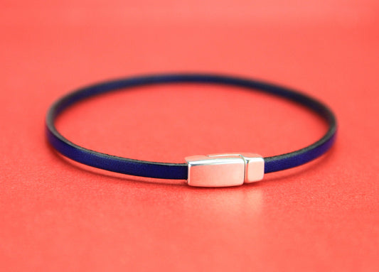 FC0294>>MADE in EUROPE zamak flat cord clasp, zamak 3mm clasp, 3mm flat cord clasp Qty1