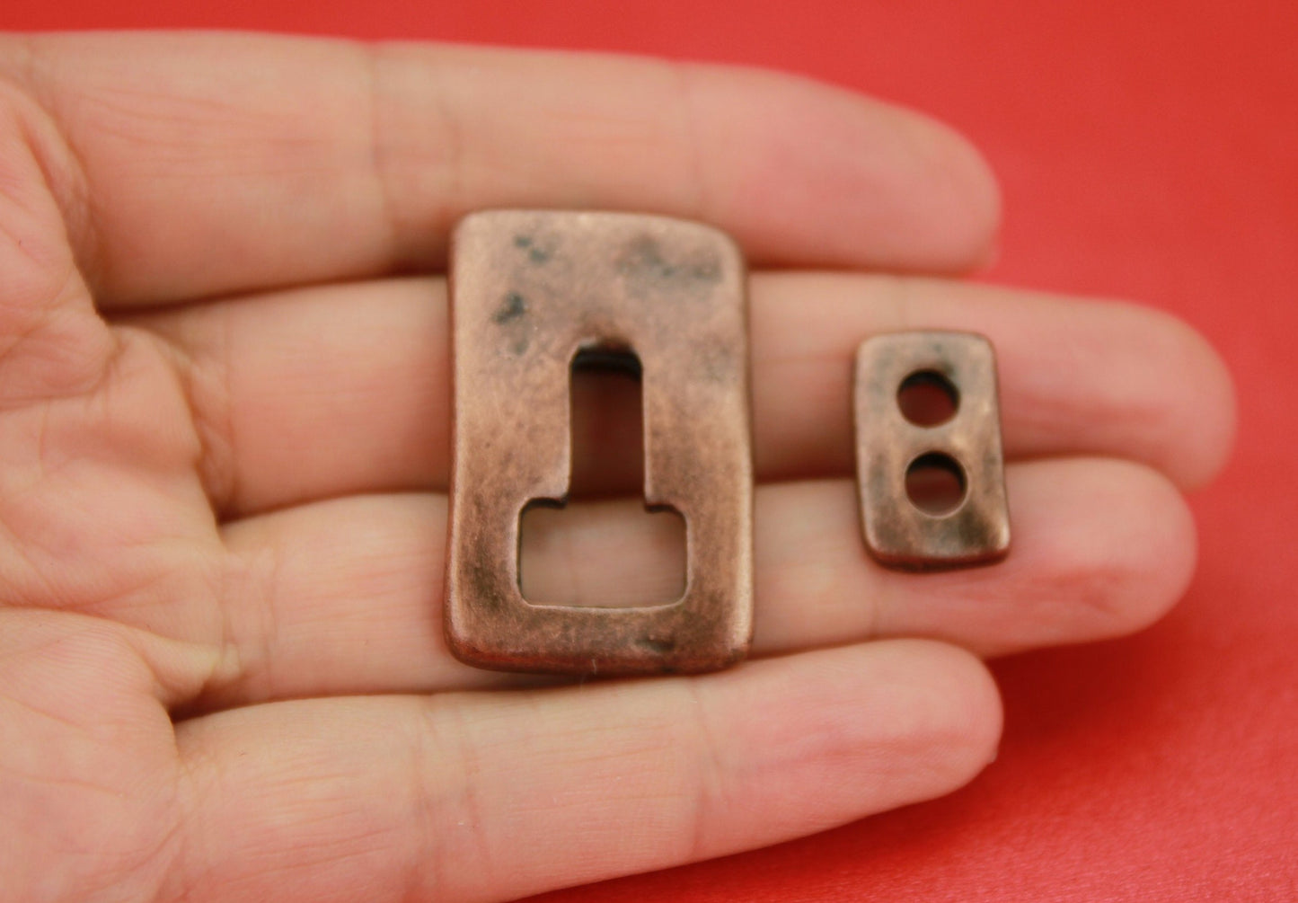 FC0285>>MADE in EUROPE zamak toggle clasp, rectangular toggle clasp , multistrand toggle clasp (6236/6231) Qty1set
