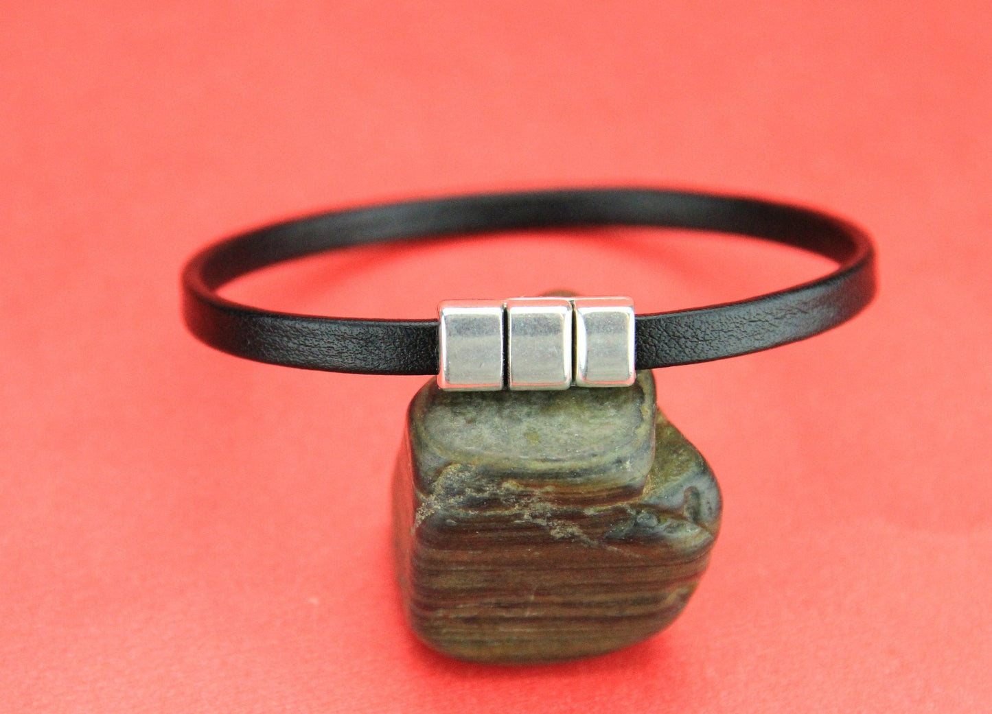 FC0290>>MADE IN EUROPE zamak clasp, 5mm flat cord clasp, bracelet clasp, flat cord clasp Qty1