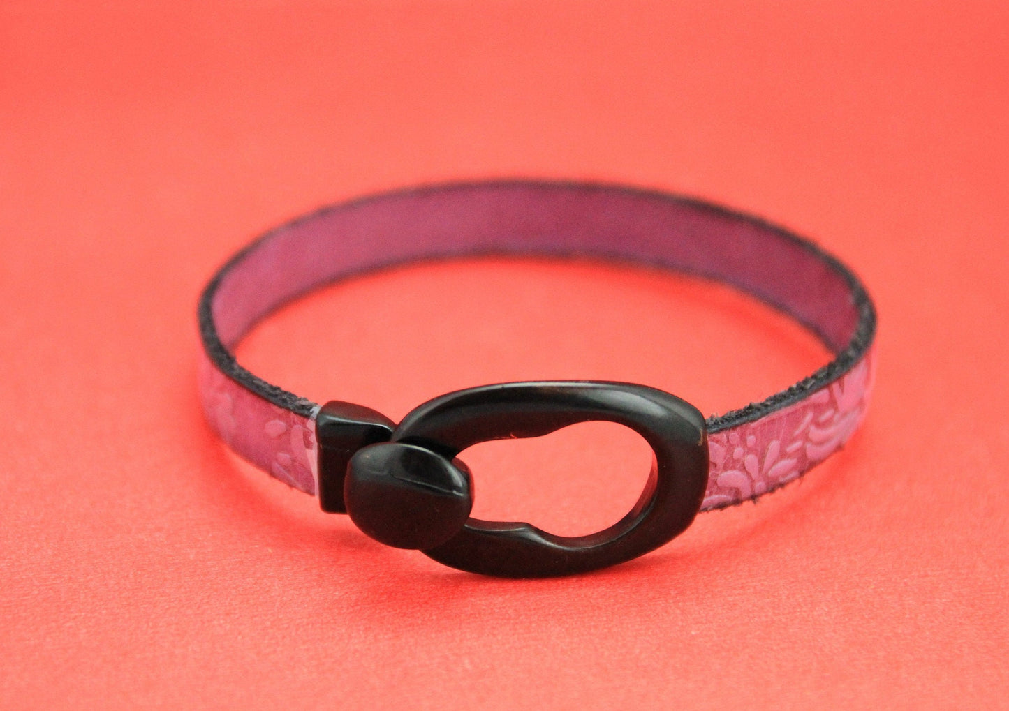 FC0293>> MADE in EUROPE zamak button clasp, 10mm flat cord clasp, two parts button clasp Qty1