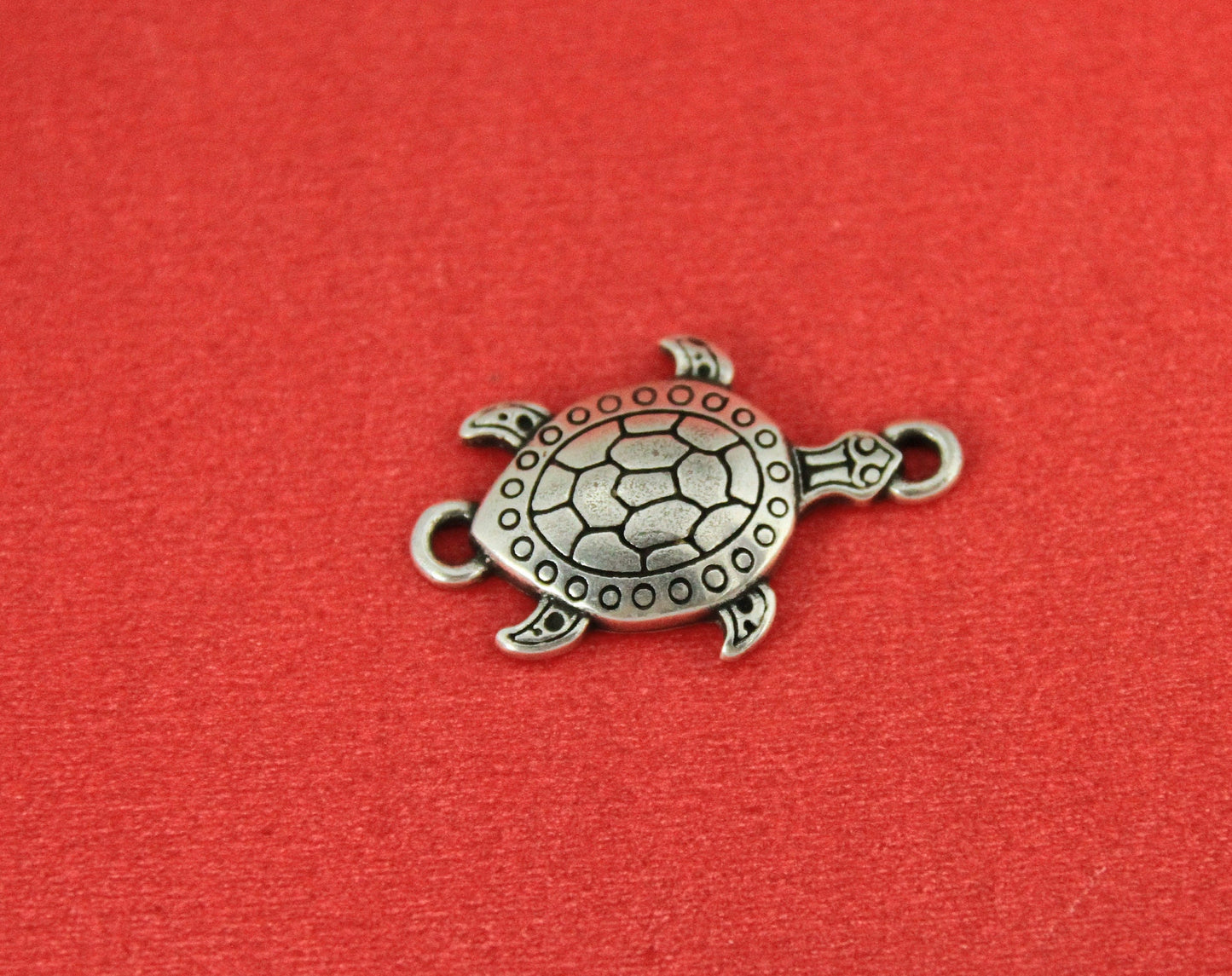 C0003>>MADE in EUROPE zamak turtle connector, bracelet connector, bracelet turtle connector qty1