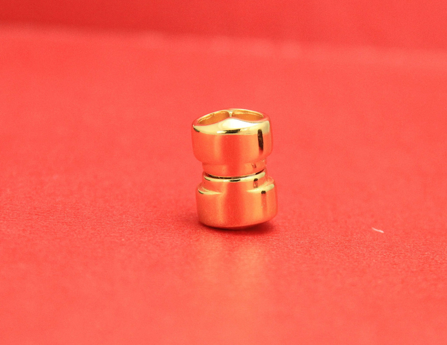 RC0056>>MADE in EUROPE zamak clasp, double clasp, two strand bracelet zamak clasp  Qty1