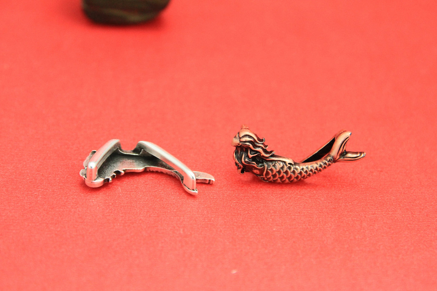 FS0342>>MADE in EUROPE 2 mermaid sliders, 10mm flat cord mermaid slider, Qty2