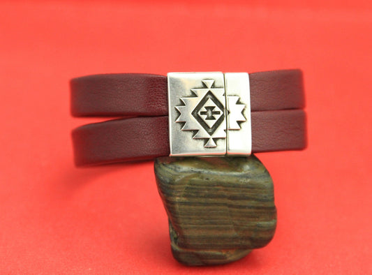 FC0298>>MADE in EUROPE zamak clasp,20mm flat cord engraved clasp, 20mm flat clasp, silver clasp, Qty1