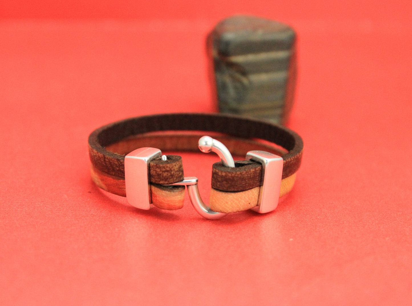 FC0303>>MADE in EUROPE zamak hook clasp set, flat 5mm cord hook clasp, (PF11555) Qty 1set