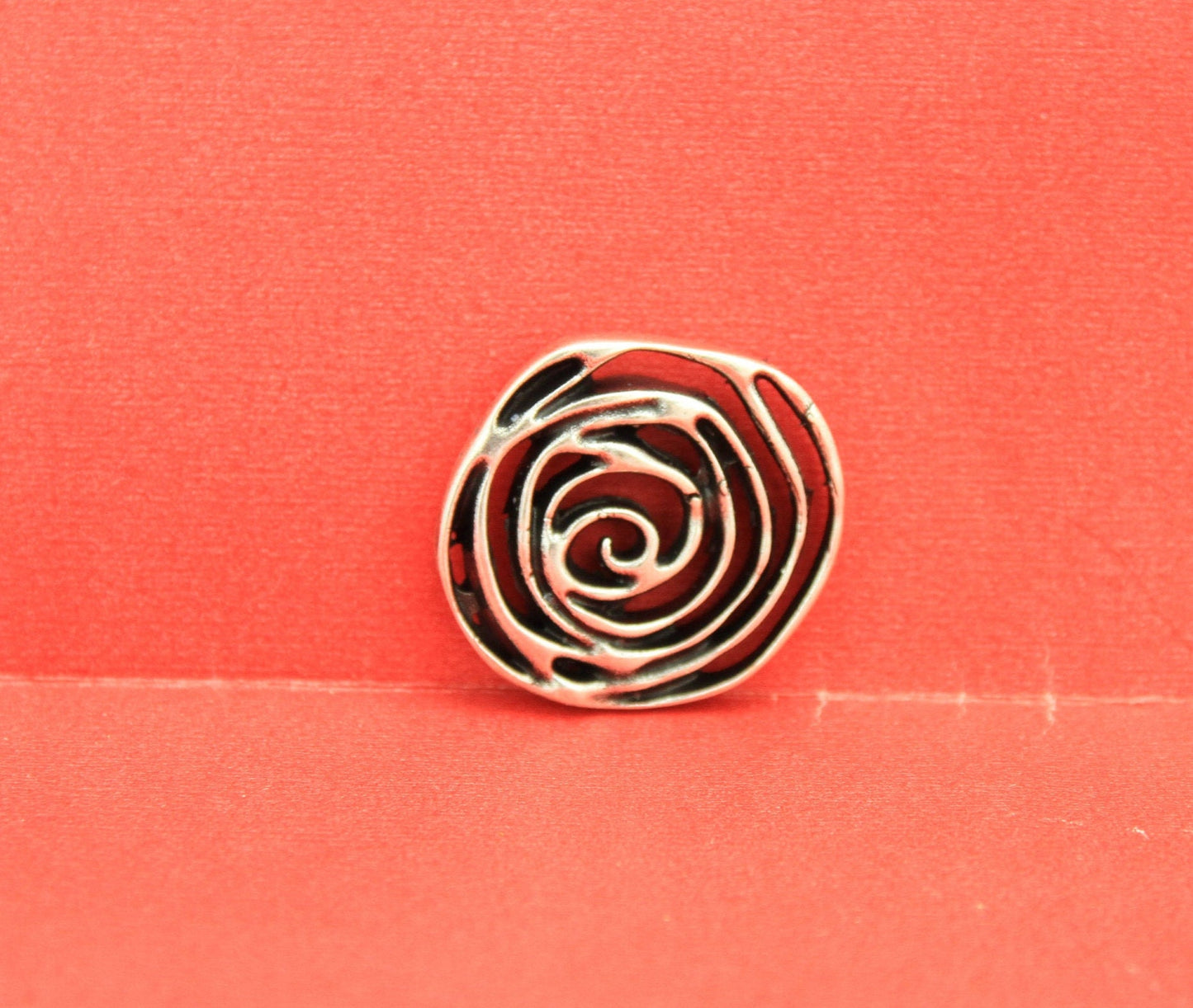 FS0362>>MADE IN EUROPE zamak flower slider 10mm flat cord, 10mm flat cord flower bead, (PA0012) Qty1