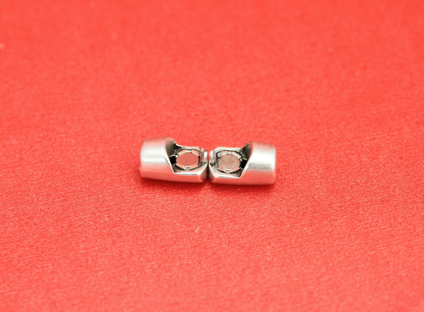 RC0136>>MADE IN EUROPE 3.5mm cord clasp, 3.5mm round leather cord clasp, round cord zamak clasp  Qty1