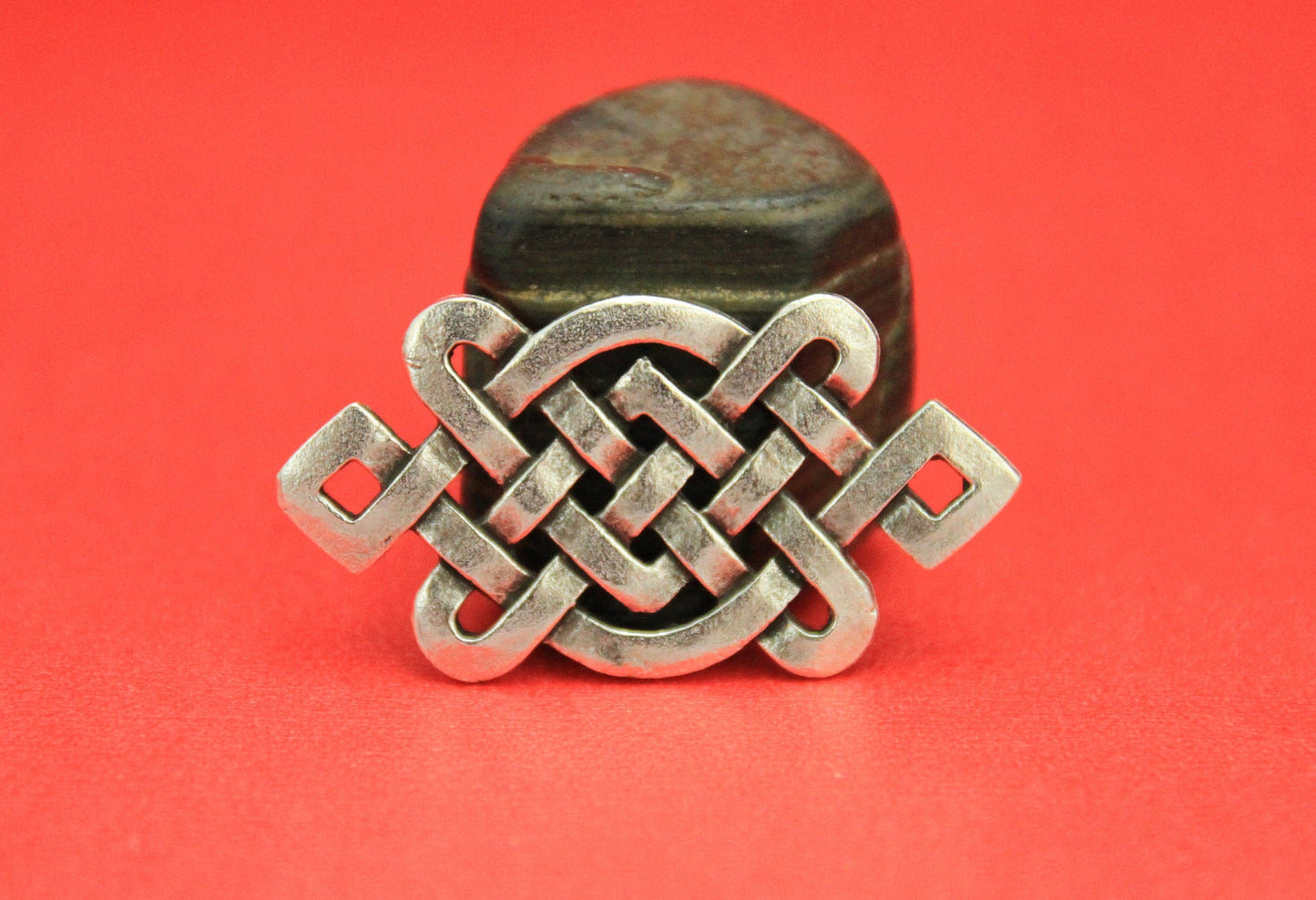 C0007>> MADE in EUROPE zamak Celtic knot connector, bracelet infinity knot connector, qty1