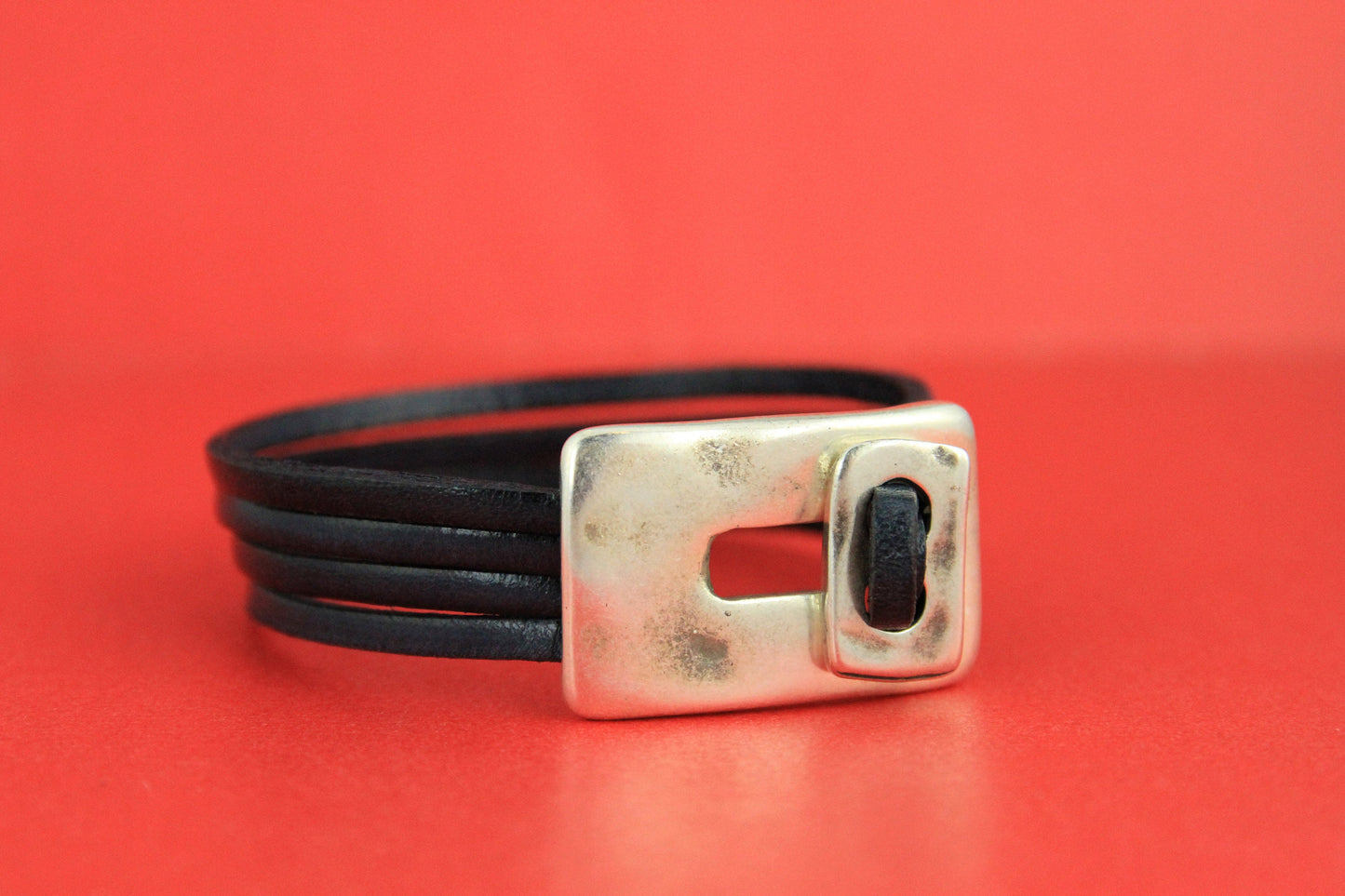 FC0285>>MADE in EUROPE zamak toggle clasp, rectangular toggle clasp , multistrand toggle clasp (6236/6231) Qty1set