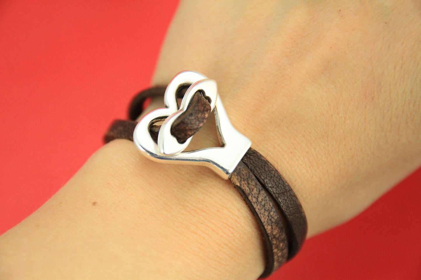 FC0319>> MADE IN EUROPE heart toggle clasp, zamak heart toggle clasp (NG1254)