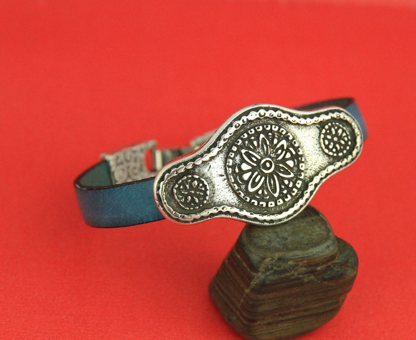 FS0354>>MADE in EUROPE zamak silver slider,  zamak 10mm flat slider, zamak large engraved slider Qty1