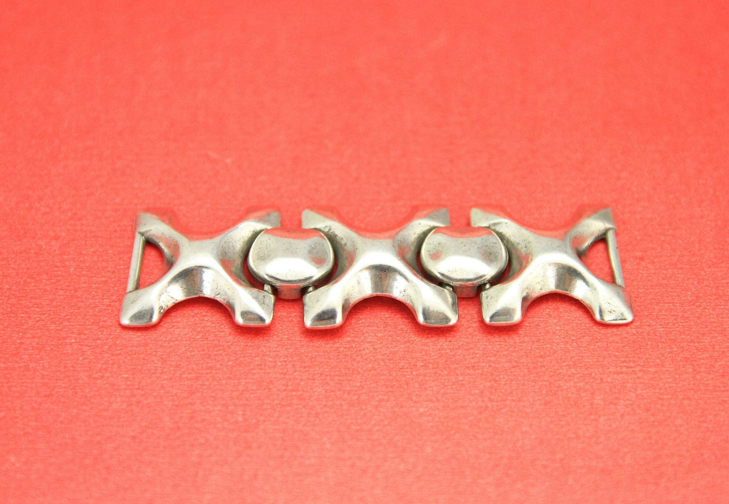 C0012>> MADE in EUROPE 5mm cord zamak chain connector, flat 5mm leather cord zamak connector Qty 1