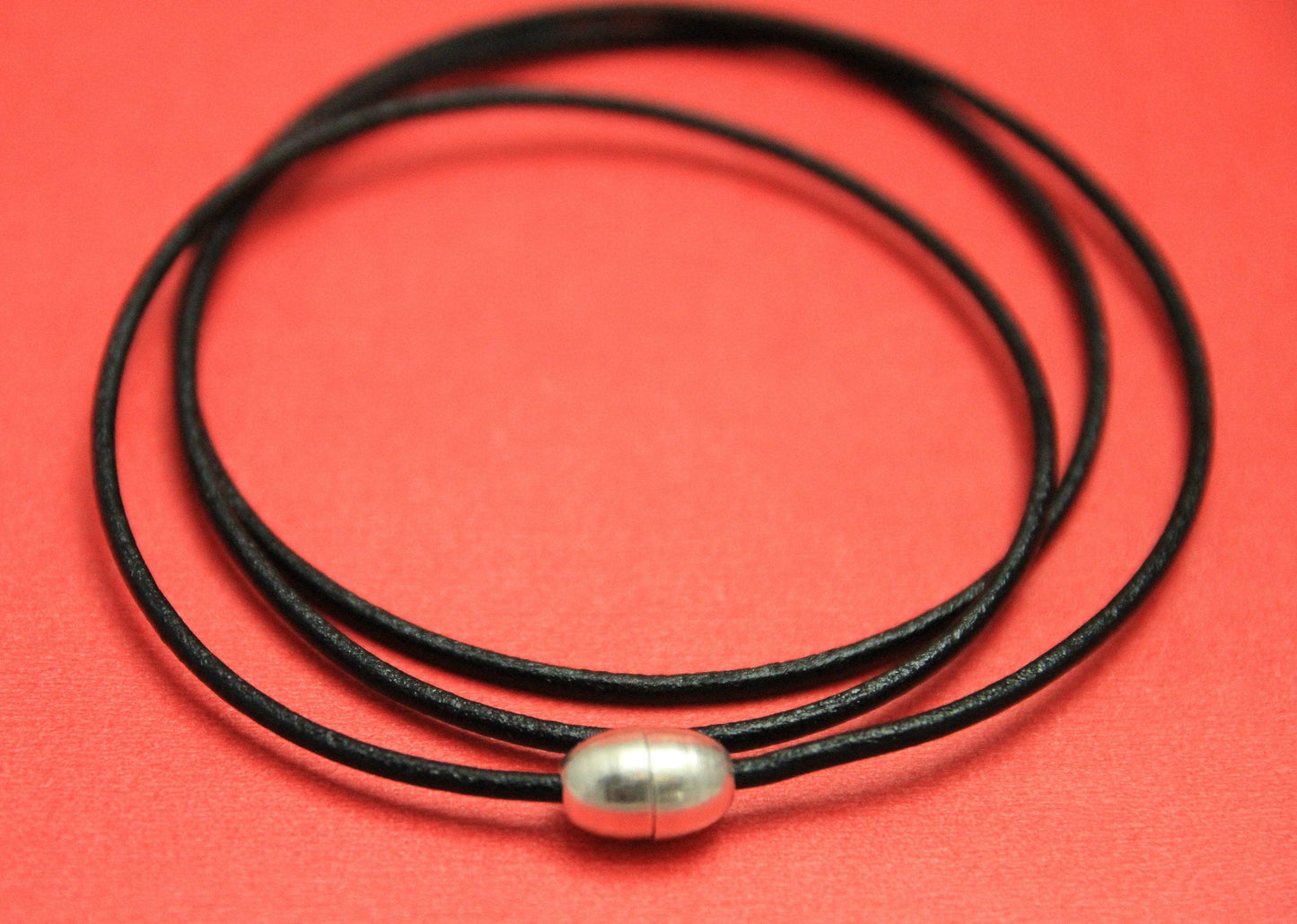 RC0146>>MADE IN EUROPE brass round cord clasp, 2mm cord  clasp, brass 2mm clasp Qty1