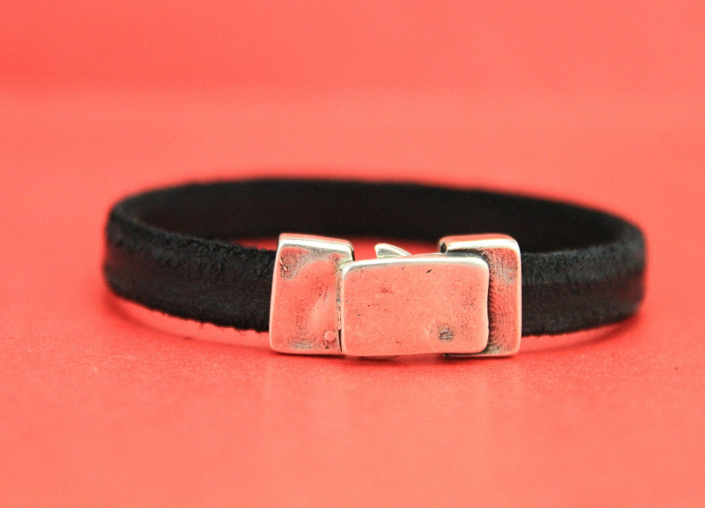 FC0315>>MADE in EUROPE zamak hook clasp, 10mm flat cord clasp (CL0001) Qty1