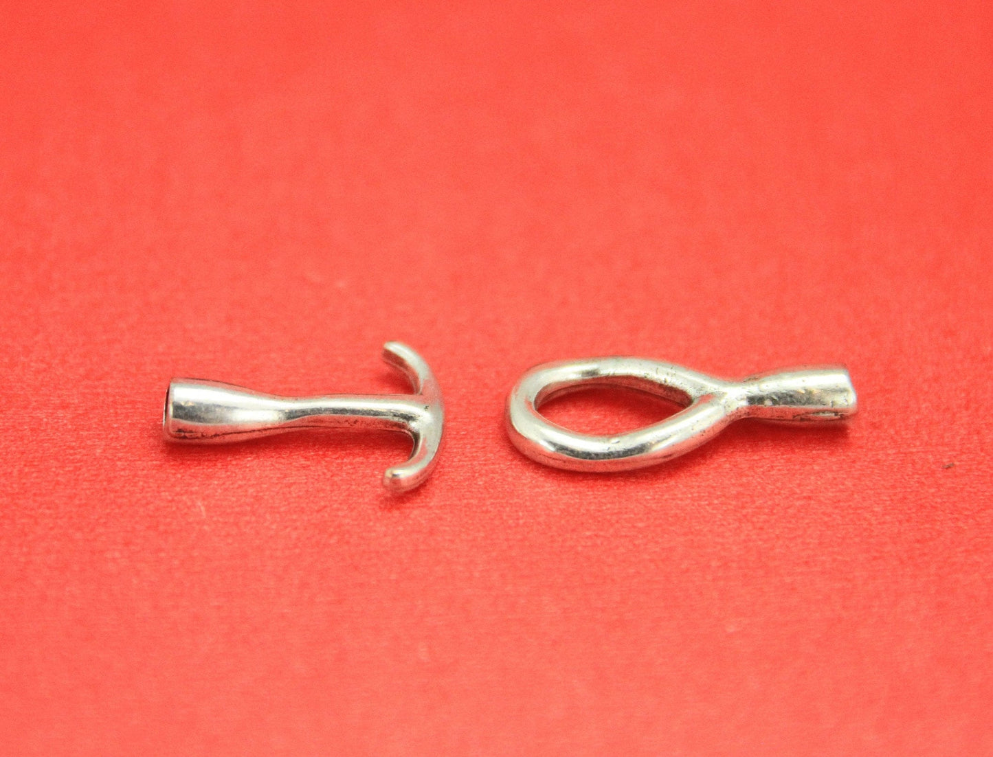 RC0154>>MADE in EUROPE zamak hook clasp set, zamak 3.5mm cord clasp, zamak anchor clasp, hook clasp (7529S) Qty1