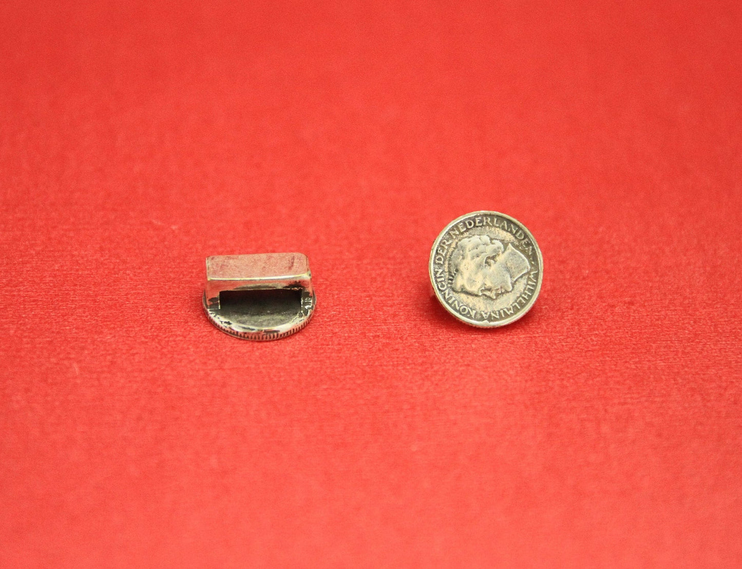 FS0382>>MADE in EUROPE 2 zamak coin sliders, 10mm flat cord slider, 10mm leather cord slider, (78571/10) Qty2