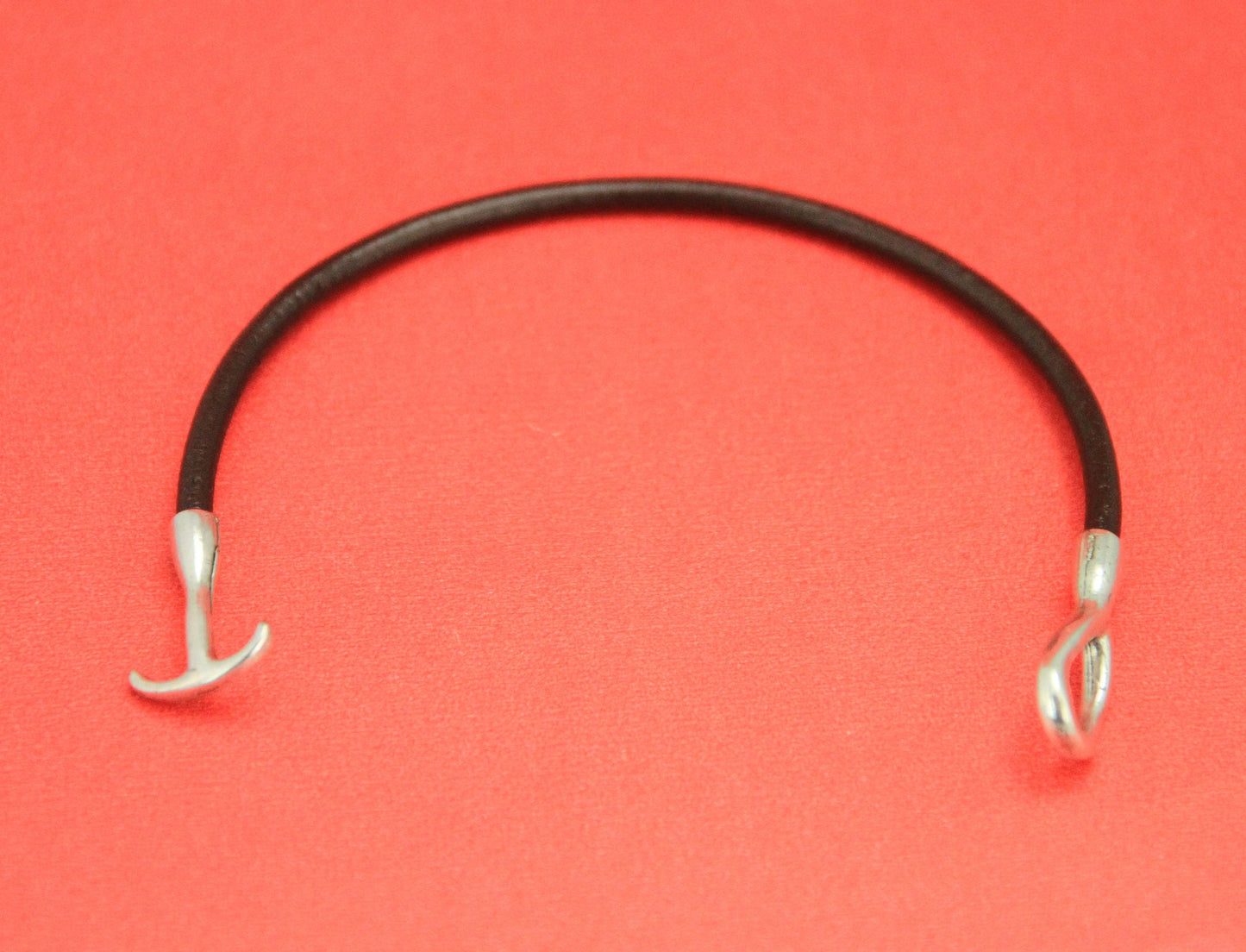 RC0154>>MADE in EUROPE zamak hook clasp set, zamak 3.5mm cord clasp, zamak anchor clasp, hook clasp (7529S) Qty1