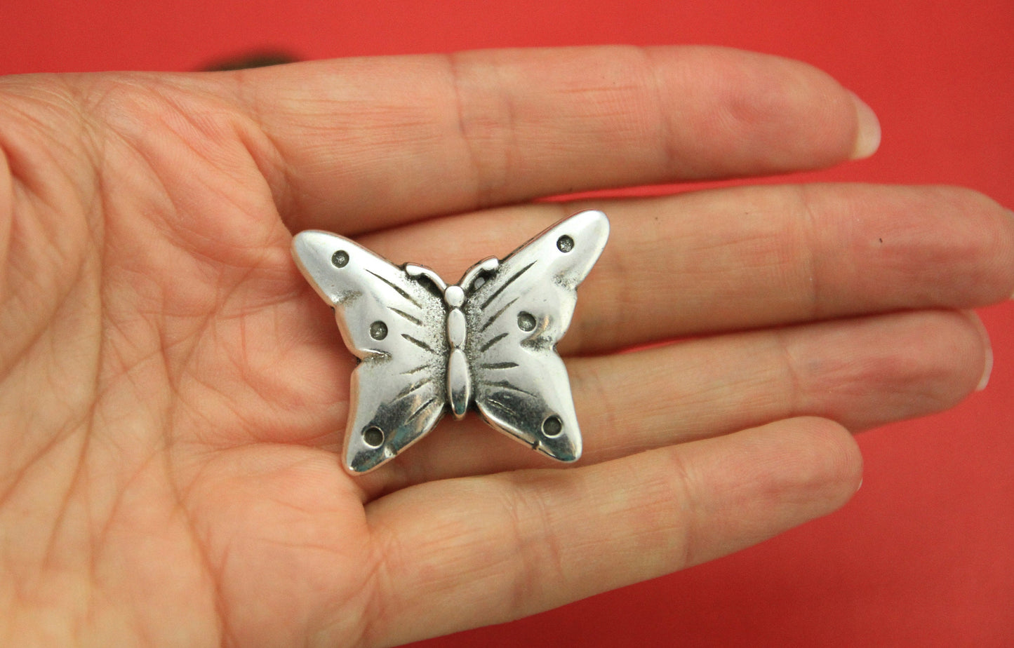 LS0006>>MADE in EUROPE  zamak butterfly slider, licorice large slider, licorice cord large butterfly slider