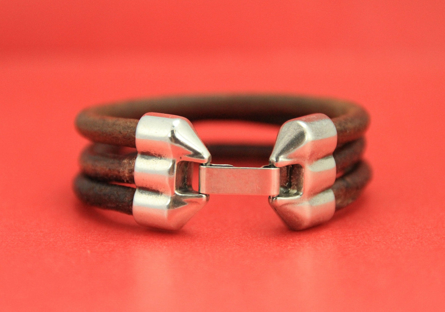 RC0156>>MADE in EUROPE zamak multi strand clasp, zamak snap clasp, 3 strand bracelet zamak clasp  Qty1