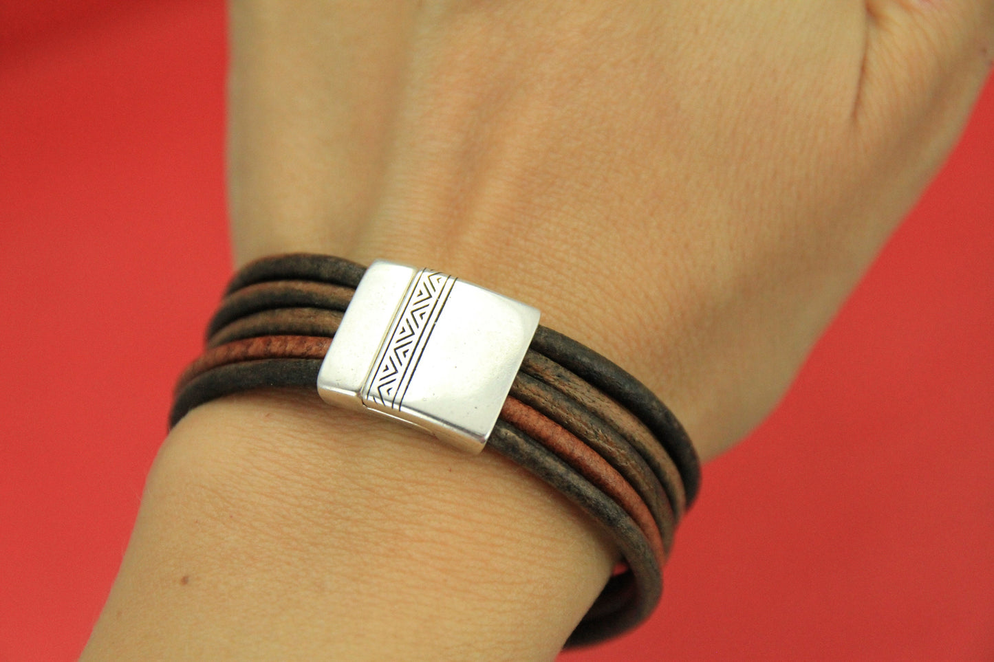 FC0328>>MADE in EUROPE zamak 15mm flat cord clasp, 15mm flat  clasp, 15mm zamak clasp, Qty1