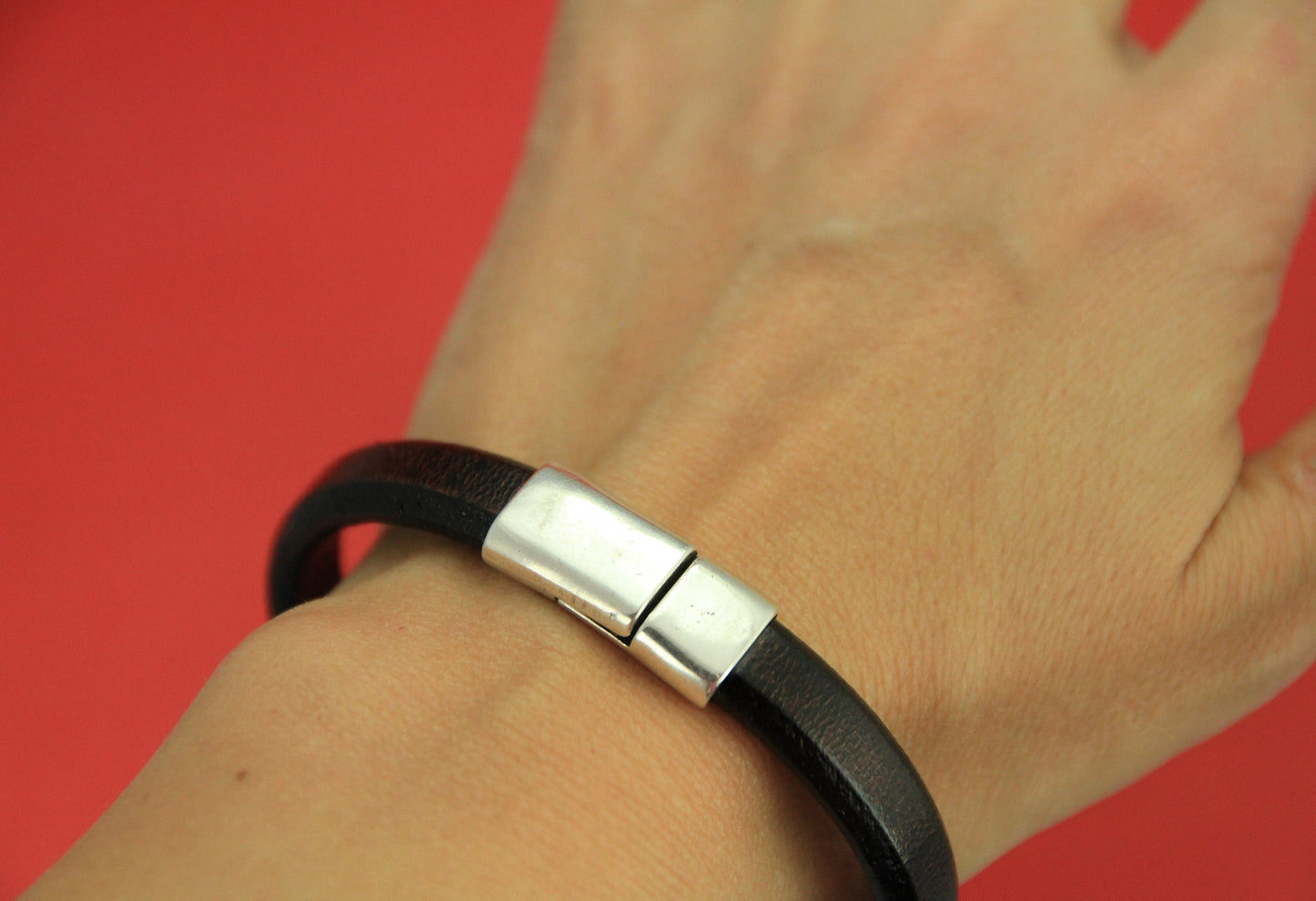 LC0017>>MADE IN EUROPE zamak 10x4.5mm clasp, 10x4.5mm silver clasp, Qty 1