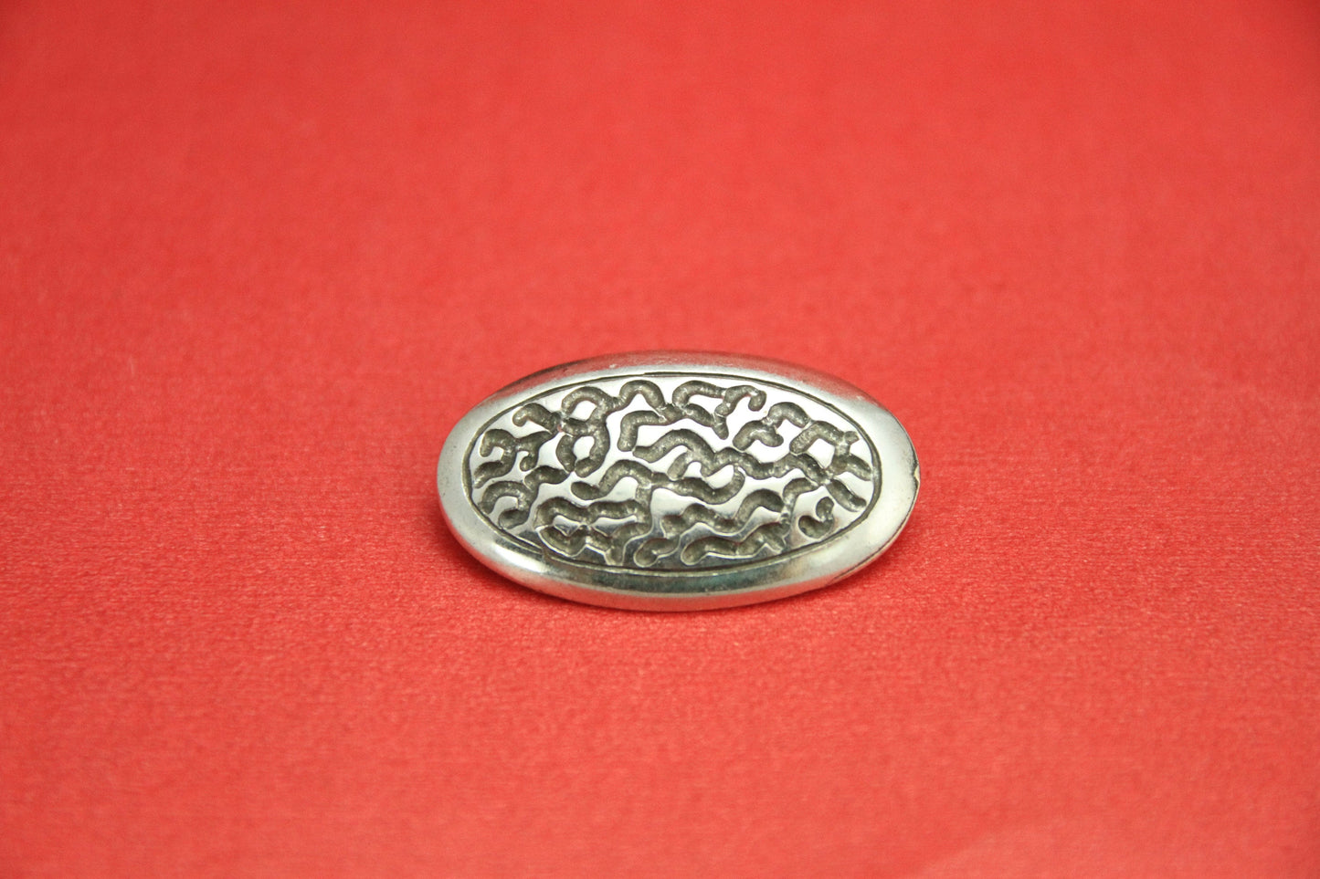 FS0395>>MADE IN EUROPE zamak oval slider, slider for 20mm flat cord, 20mm cord engraved slider, flat cord zamak slider,(Qty1)