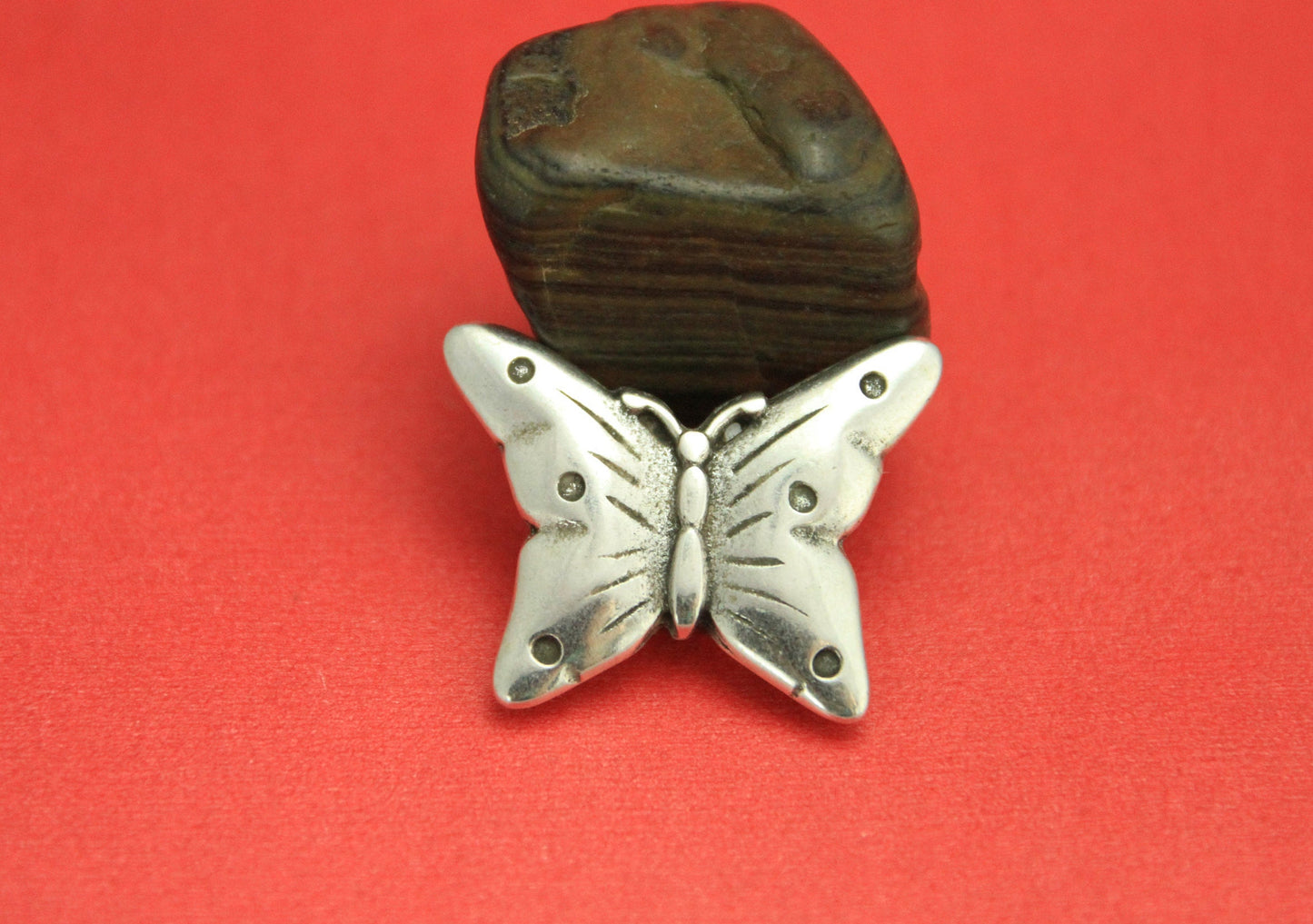 LS0006>>MADE in EUROPE  zamak butterfly slider, licorice large slider, licorice cord large butterfly slider