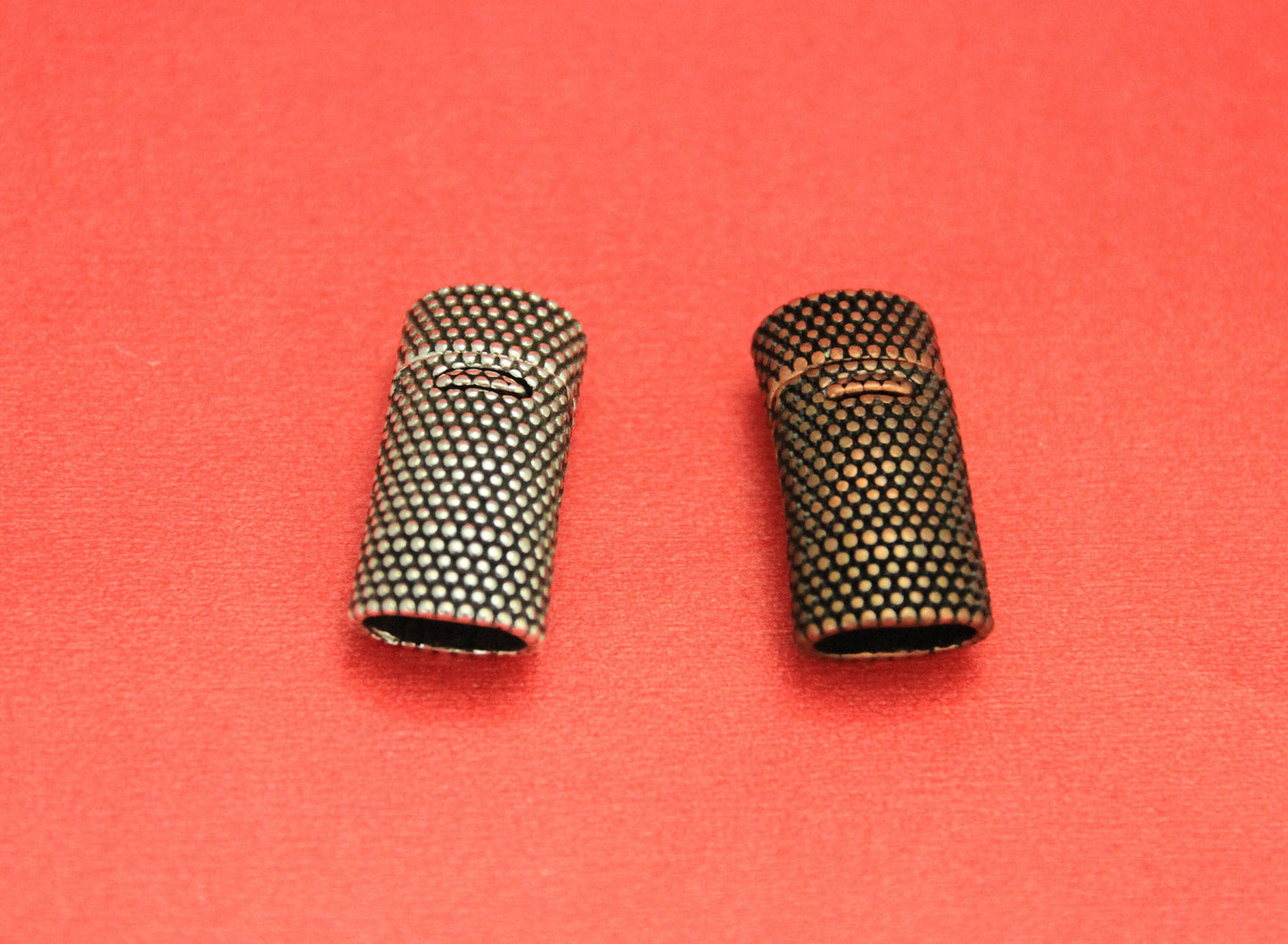 LC0013>>MADE in EUROPE zamak clasp, beaded licorice clasp, 10x6mm cord clasp, licorice clasp, Qty1
