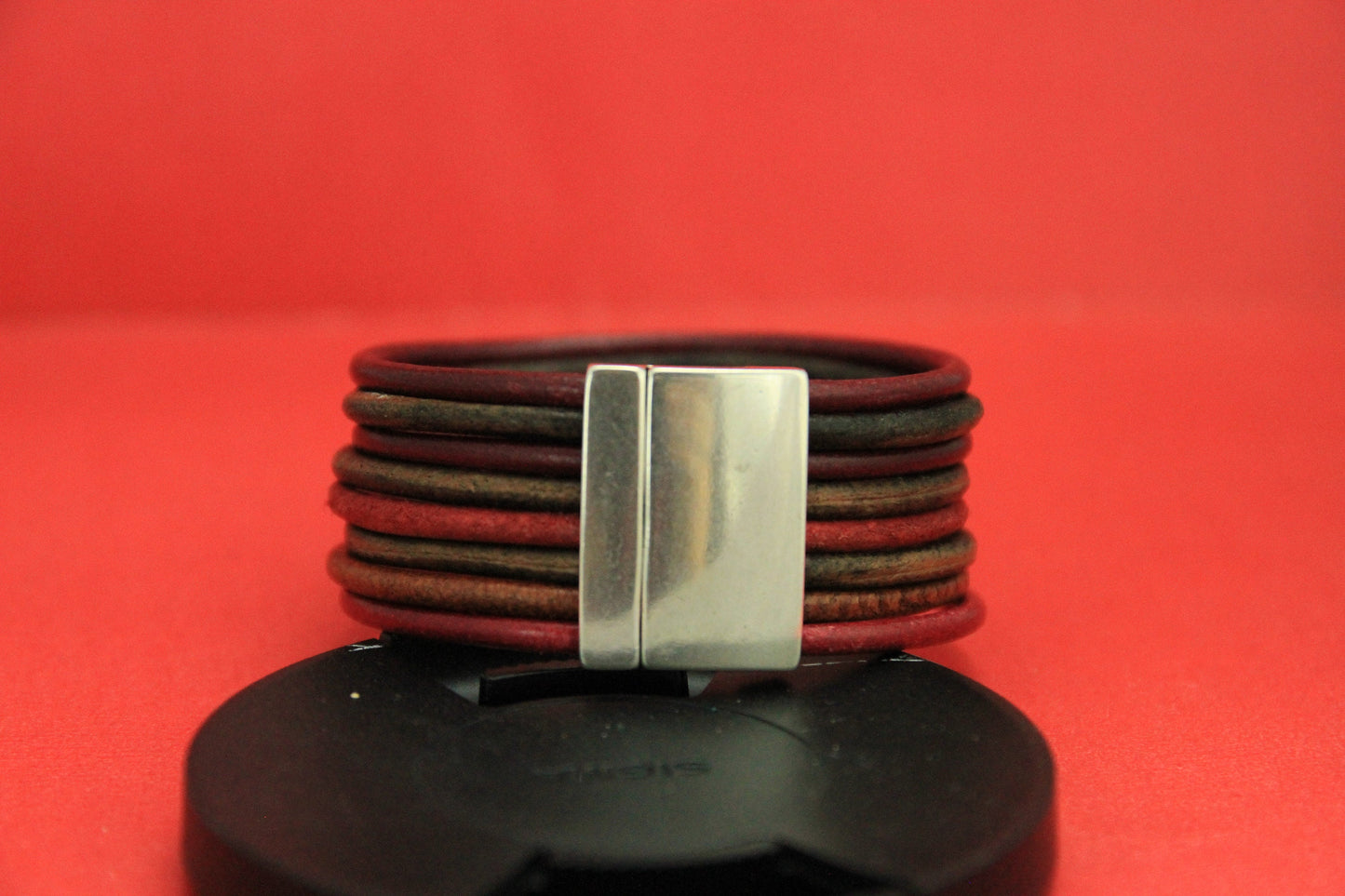 FC0324>> MADE in EUROPE zamak 25mm clasp, silver magnetic clasp, 25mm magnetic clasp, qty1