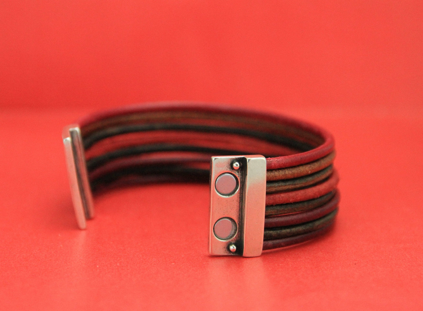 FC0324>> MADE in EUROPE zamak 25mm clasp, silver magnetic clasp, 25mm magnetic clasp, qty1