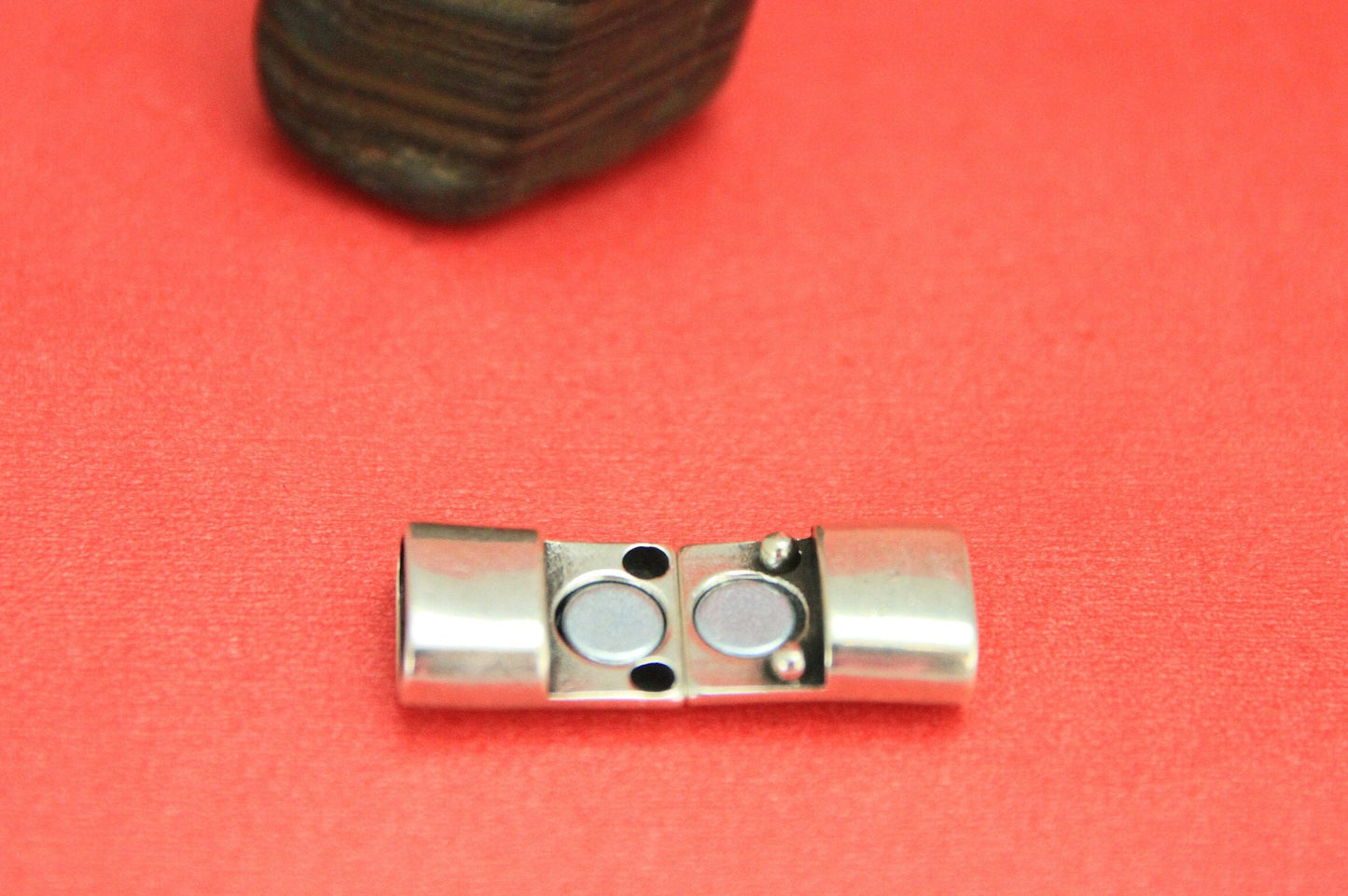 LC0017>>MADE IN EUROPE zamak 10x4.5mm clasp, 10x4.5mm silver clasp, Qty 1