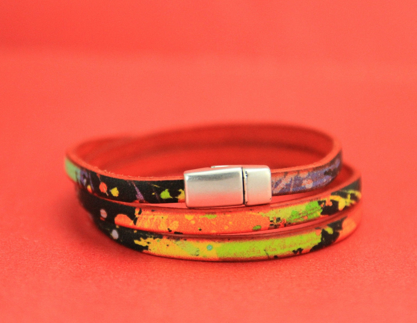 FC0336>>MADE in EUROPE 5mm flat cord clasp, zamak clasp, 5mm flat cord clasp, Qty1
