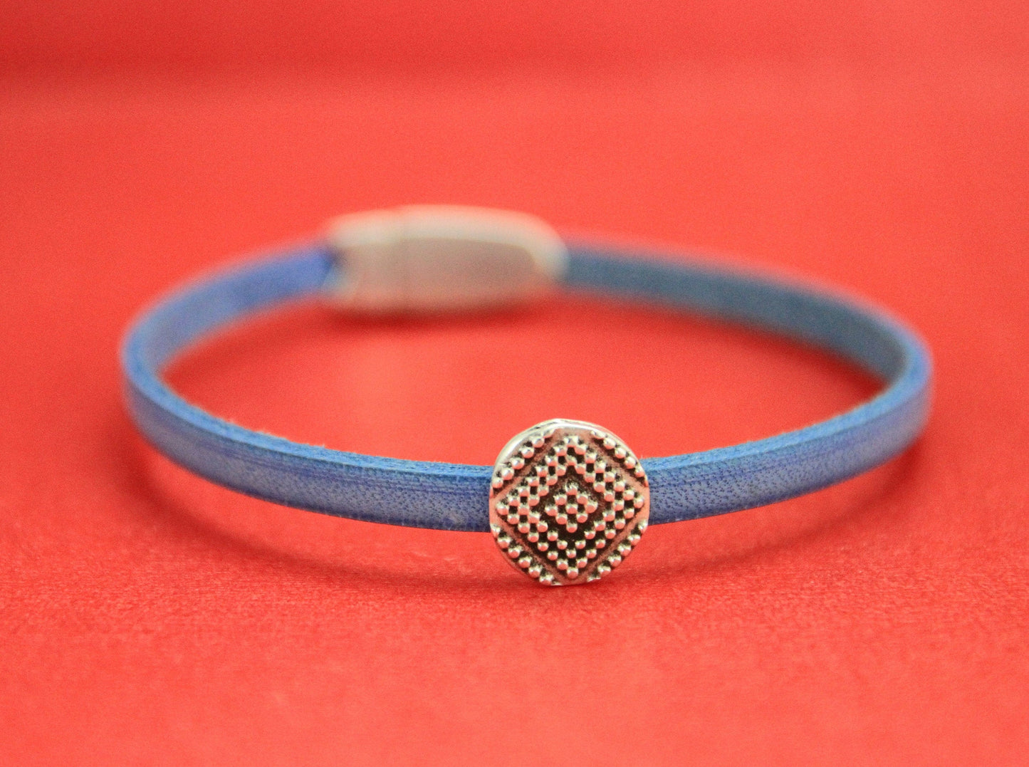 FS0424>>MADE in EUROPE 2 zamak sliders, 5mm flat cord sliders, Qty2