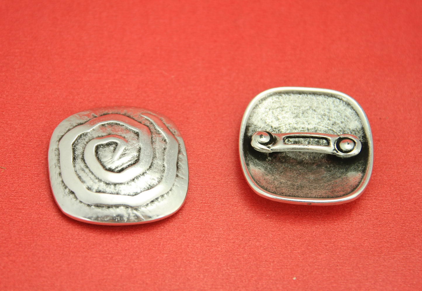 FS0411>>MADE IN EUROPE zamak large slider, greek spiral slider, Qty1
