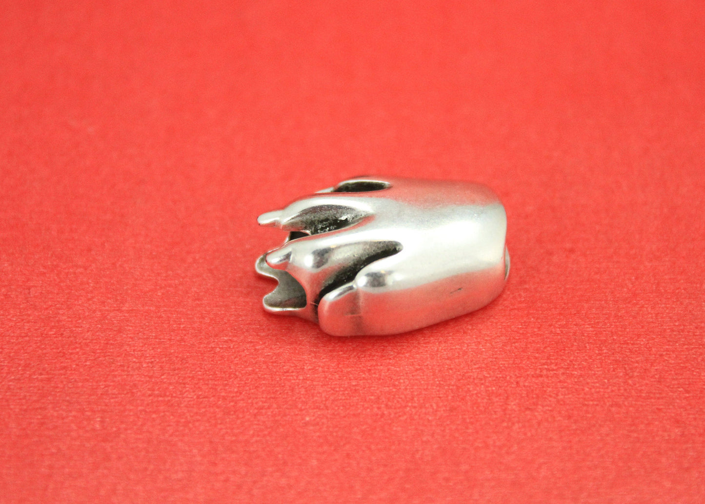 LS0042>> MADE in EUROPE 2 licorice dog paw sliders, licorice paw slider, animal lovers bracelet, Qty2