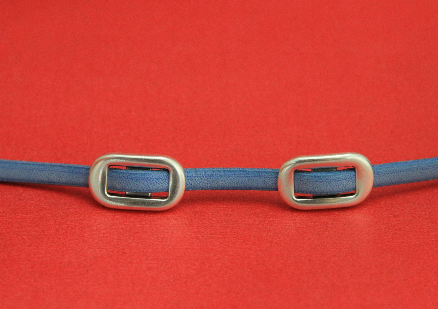 FS0445>>MADE in EUROPE 2 flat cord zamak sliders, 5mm cord buckle sliders, flat 5mm cord slider, Qty2