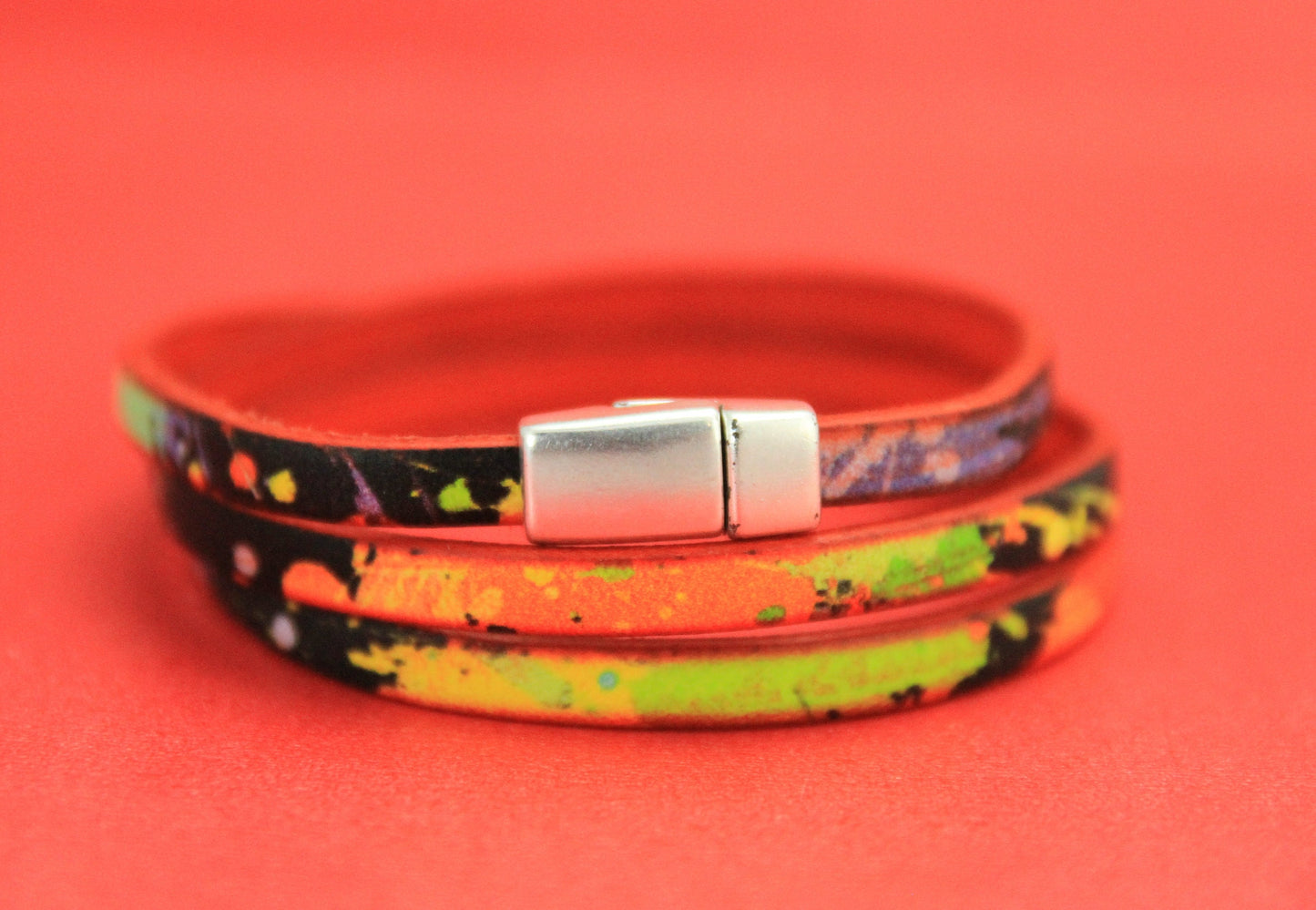 FC0336>>MADE in EUROPE 5mm flat cord clasp, zamak clasp, 5mm flat cord clasp, Qty1