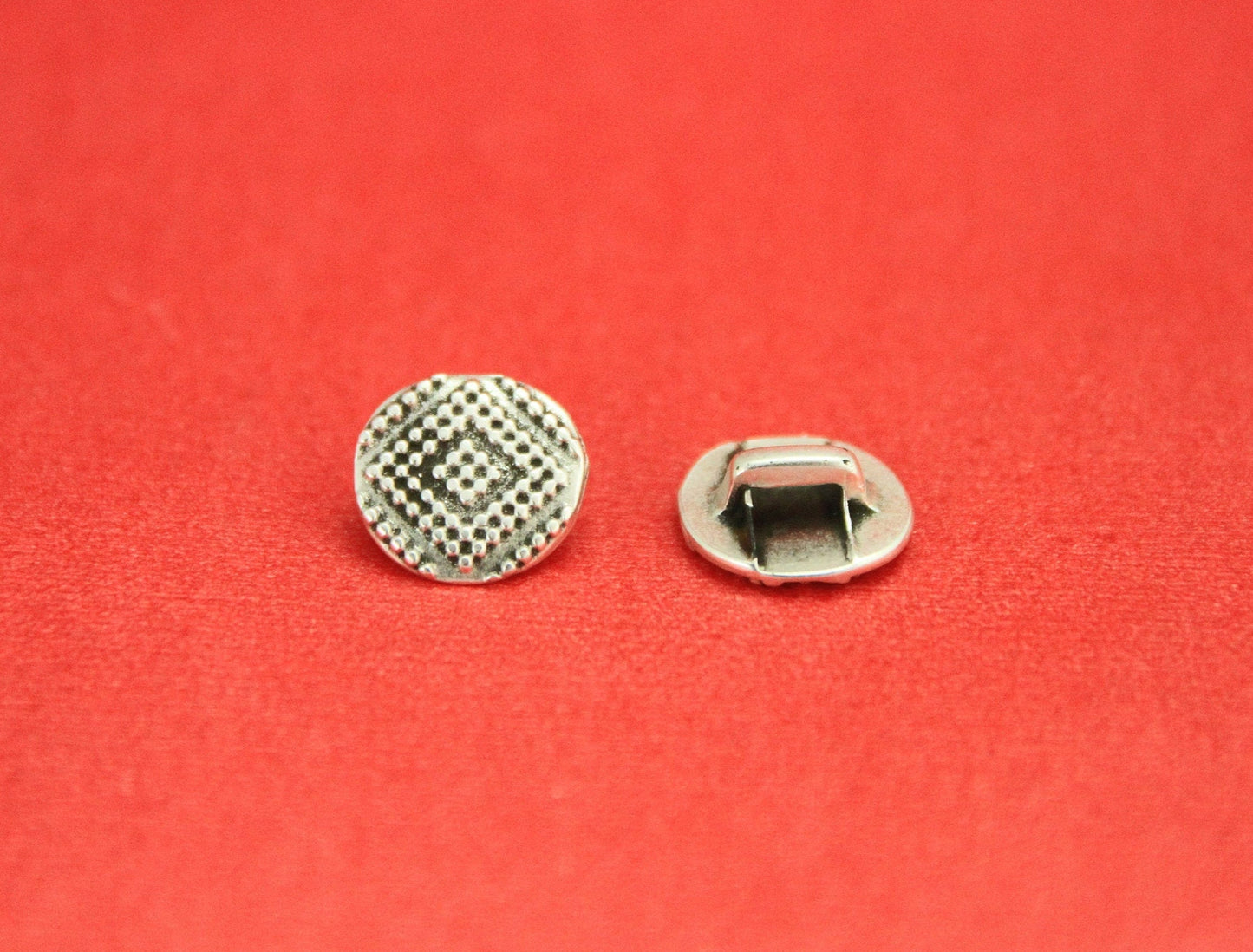 FS0424>>MADE in EUROPE 2 zamak sliders, 5mm flat cord sliders, Qty2