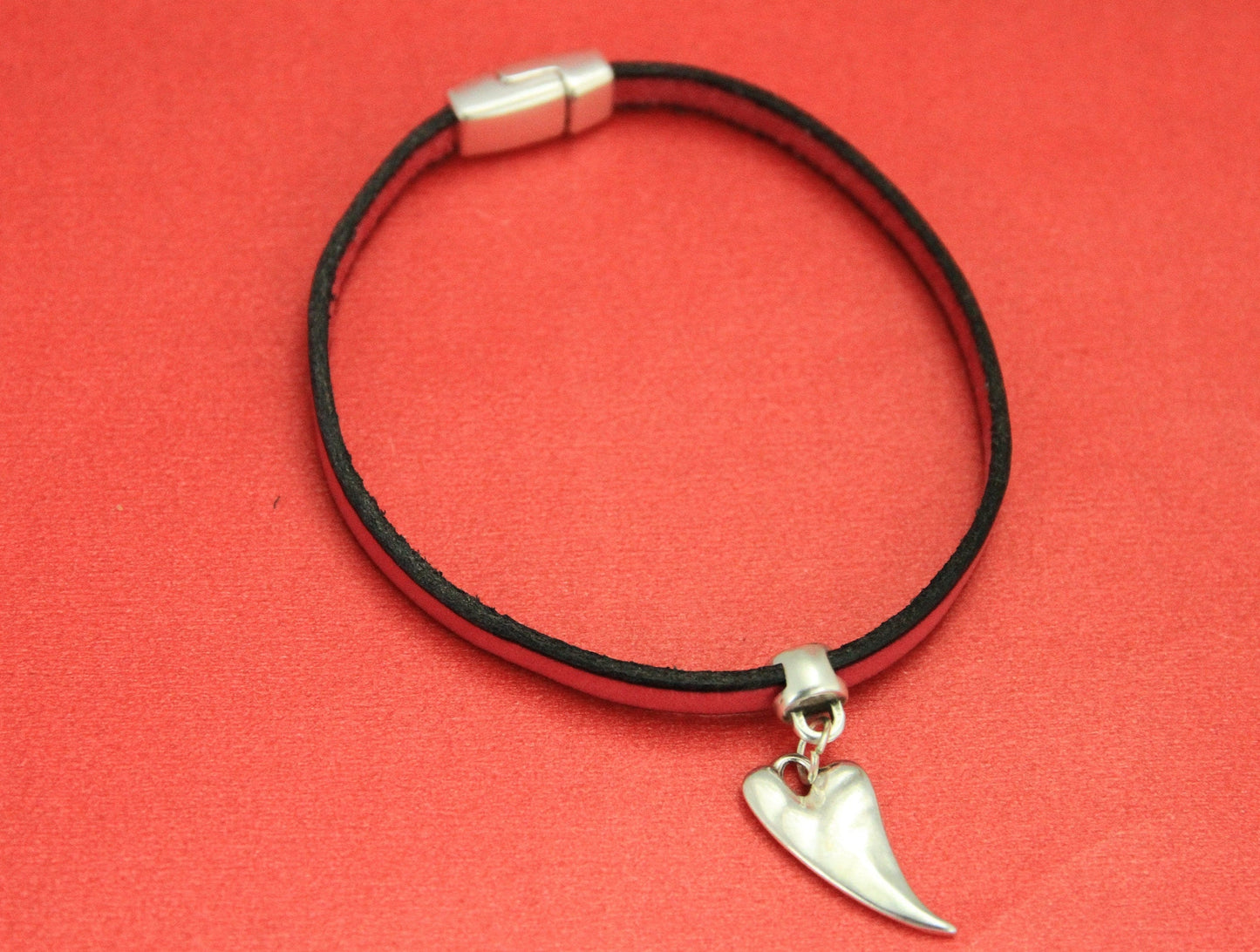 FS0427>> MADE in EUROPE 2 zamak bail sliders, 5mm flat cord bail slider, slider with hanging ring, flat cord charm holder, Qty2