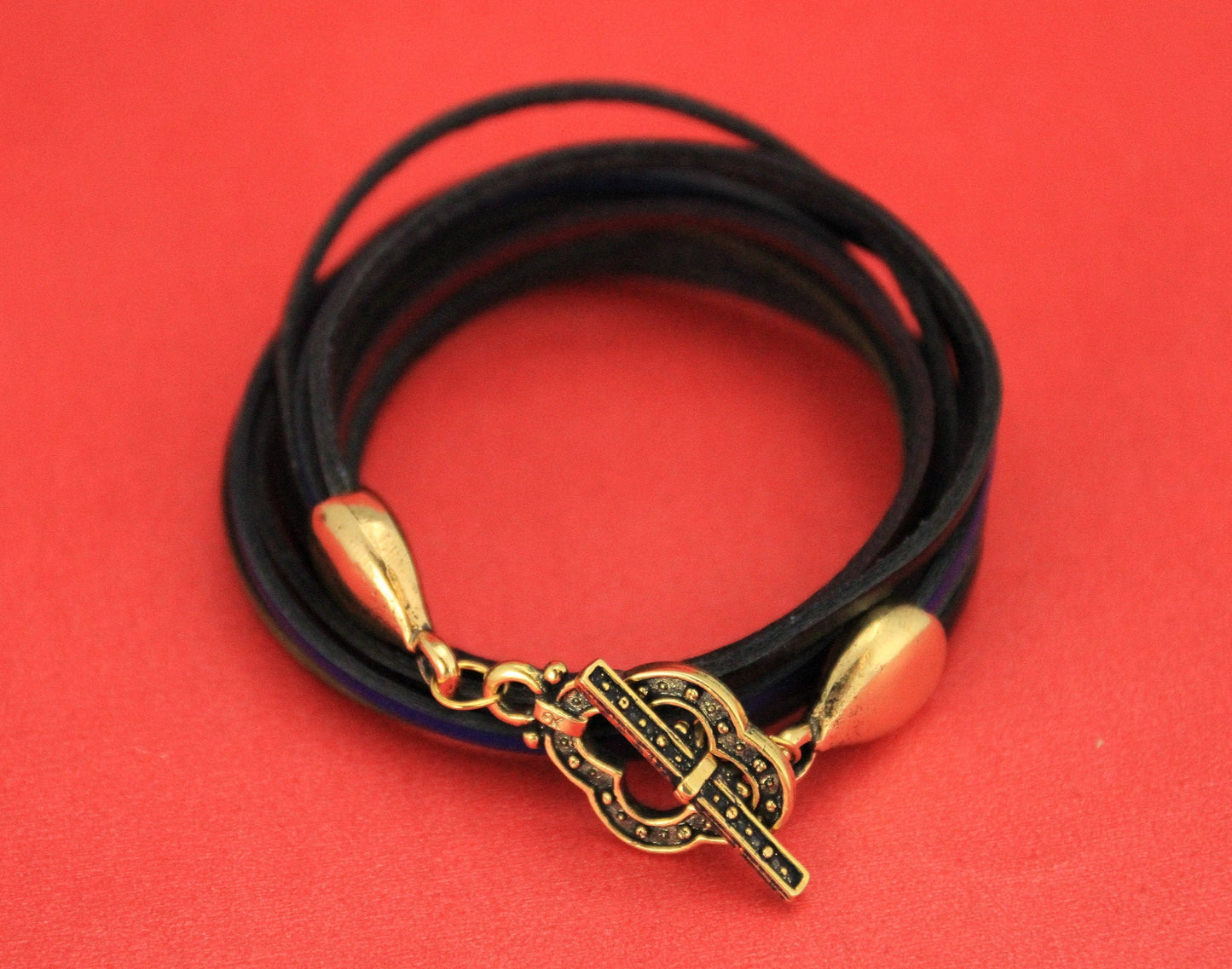 RC0164>>MADE in EUROPE gold toggle clasp for multi strand bracelet, gold toggle clasp for bracelet qty1