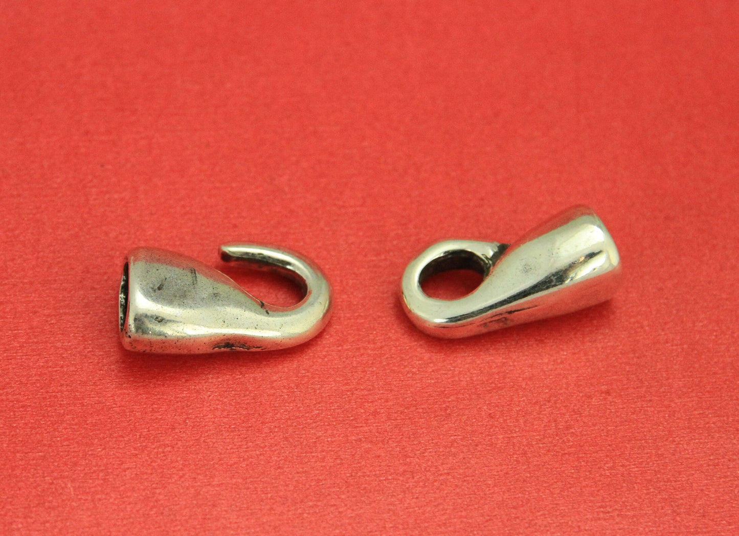 LC0021>>MADE in EUROPE zamak hook clasp, licorice cord hook clasp, licorice cord hook clasp, qty1