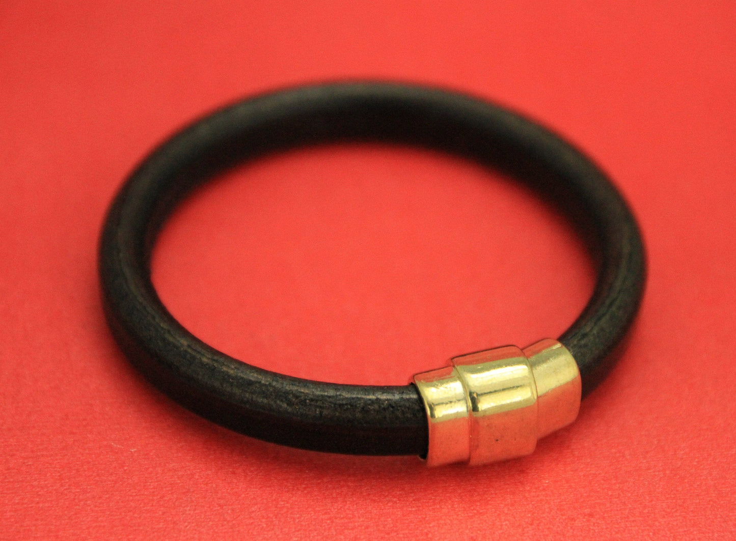 LC0022>>MADE in EUROPE zamak clasp, licorice cord gold clasp, licorice cord clasp, qty1